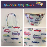 Medium Tote Bag - Caravans